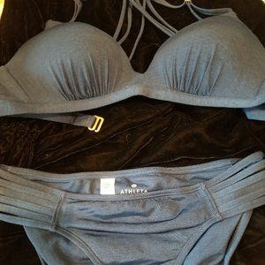 Athleta never worn bikini Sz M